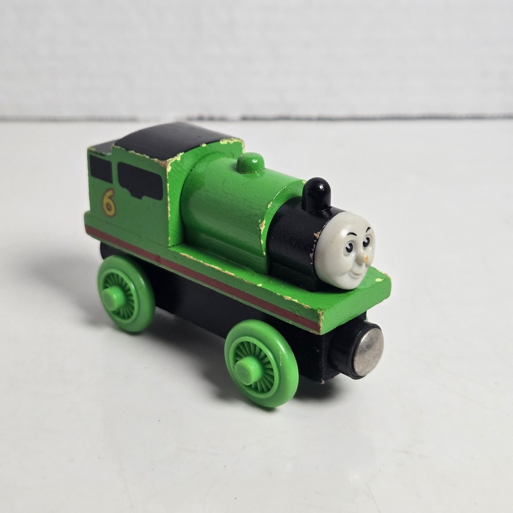 Thomas & Friends Wooden Railway Percy Train Wood Engine Green No 6